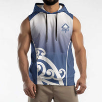 Custom New Zealand Aotea College Sleeveless Hoodie Maori Koru Pattern LT05 - Polynesian Pride