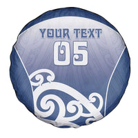 Custom New Zealand Aotea College Spare Tire Cover Maori Koru Pattern LT05 - Polynesian Pride