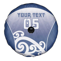 Custom New Zealand Aotea College Spare Tire Cover Maori Koru Pattern LT05 - Polynesian Pride