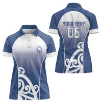 Custom New Zealand Aotea College Women Polo Shirt Maori Koru Pattern LT05 - Polynesian Pride