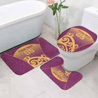 Custom Waiuku College Bathroom Set Maori Koru Pattern LT05 - Polynesian Pride