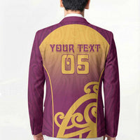 Custom Waiuku College Blazer Maori Koru Pattern LT05 - Polynesian Pride