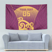 Custom Waiuku College Tapestry Maori Koru Pattern LT05 - Polynesian Pride