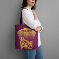 Custom Waiuku College Tote Bag Maori Koru Pattern LT05 - Polynesian Pride