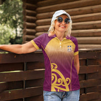 Custom Waiuku College Women Polo Shirt Maori Koru Pattern LT05 - Polynesian Pride