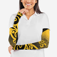 Custom Motueka High School Arm Sleeves Maori Koru Pattern LT05 - Polynesian Pride