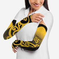 Custom Motueka High School Arm Sleeves Maori Koru Pattern LT05 - Polynesian Pride