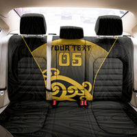 Custom Motueka High School Back Car Seat Cover Maori Koru Pattern LT05 - Polynesian Pride