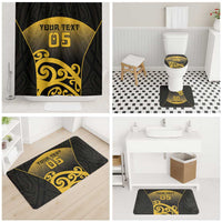 Custom Motueka High School Bathroom Set Maori Koru Pattern LT05 - Polynesian Pride