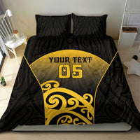 Custom Motueka High School Bedding Set Maori Koru Pattern LT05 - Polynesian Pride