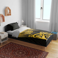 Custom Motueka High School Bedding Set Maori Koru Pattern LT05 - Polynesian Pride