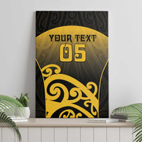 Custom Motueka High School Canvas Wall Art Maori Koru Pattern LT05 - Polynesian Pride