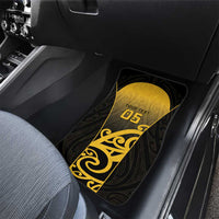 Custom Motueka High School Car Mats Maori Koru Pattern LT05 - Polynesian Pride