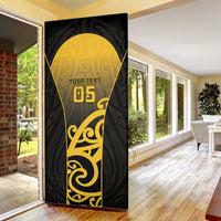 Custom Motueka High School Door Cover Maori Koru Pattern LT05 - Polynesian Pride