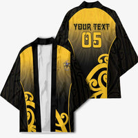 Custom Motueka High School Kimono Maori Koru Pattern LT05 - Polynesian Pride