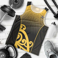 Custom Motueka High School Men Tank Top Maori Koru Pattern LT05 - Polynesian Pride