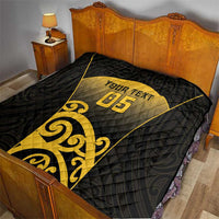 Custom Motueka High School Quilt Maori Koru Pattern LT05 - Polynesian Pride