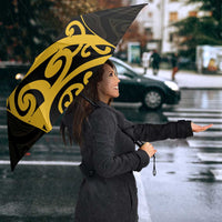 Custom Motueka High School Umbrella Maori Koru Pattern LT05 - Polynesian Pride