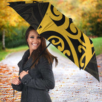 Custom Motueka High School Umbrella Maori Koru Pattern LT05 - Polynesian Pride
