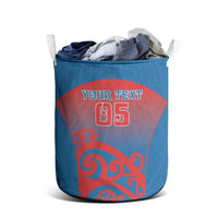 Custom St Joseph's Maori Girls' College Laundry Basket Maori Koru Pattern LT05 - Polynesian Pride