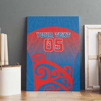 Custom St Joseph's Maori Girls' College Canvas Wall Art Maori Koru Pattern LT05 - Polynesian Pride