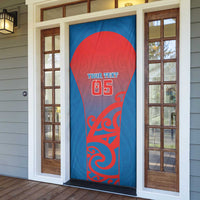 Custom St Joseph's Maori Girls' College Door Cover Maori Koru Pattern LT05 - Polynesian Pride
