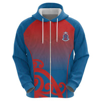 Custom St Joseph's Maori Girls' College Hoodie Maori Koru Pattern LT05 - Polynesian Pride
