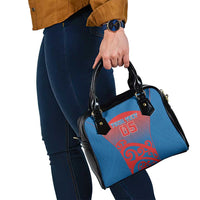 Custom St Joseph's Maori Girls' College Shoulder Handbag Maori Koru Pattern LT05 - Polynesian Pride