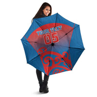 Custom St Joseph's Maori Girls' College Umbrella Maori Koru Pattern LT05 - Polynesian Pride