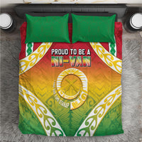 Vanuatu Bedding Set Proud To Be A Ni-Van With Tribal Pattern LT05 Reggae - Polynesian Pride