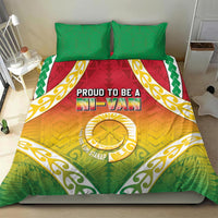 Vanuatu Bedding Set Proud To Be A Ni-Van With Tribal Pattern LT05 - Polynesian Pride