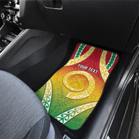 Vanuatu Car Mats Proud To Be A Ni-Van With Tribal Pattern LT05 - Polynesian Pride