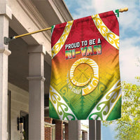 Vanuatu Garden Flag Proud To Be A Ni-Van With Tribal Pattern LT05 House Flag Reggae - Polynesian Pride