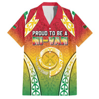Personalised Vanuatu Hawaiian Shirt Proud To Be A Ni-Van With Tribal Pattern LT05 Reggae - Polynesian Pride
