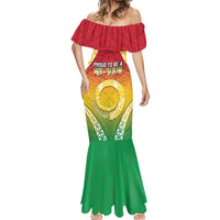 Personalised Vanuatu Mermaid Dress Proud To Be A Ni-Van With Tribal Pattern LT05 - Polynesian Pride