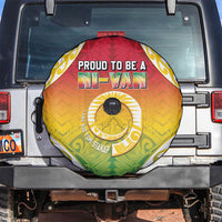 Vanuatu Spare Tire Cover Proud To Be A Ni-Van With Tribal Pattern LT05 Reggae - Polynesian Pride