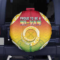 Vanuatu Spare Tire Cover Proud To Be A Ni-Van With Tribal Pattern LT05 - Polynesian Pride