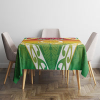 Vanuatu Tablecloth Proud To Be A Ni-Van With Tribal Pattern LT05 - Polynesian Pride