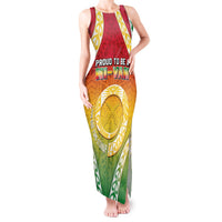 Personalised Vanuatu Tank Maxi Dress Proud To Be A Ni-Van With Tribal Pattern LT05 Women Reggae - Polynesian Pride