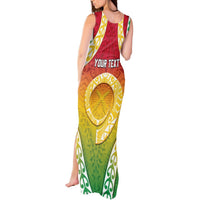 Personalised Vanuatu Tank Maxi Dress Proud To Be A Ni-Van With Tribal Pattern LT05 - Polynesian Pride