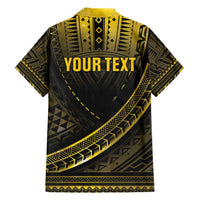 Personalised Polynesia Childhood Cancer Awareness Hawaiian Shirt You Are Stronger Than Cancer LT05 - Polynesian Pride