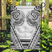 Polynesian Tattoo Inspired Cosplay Costume Garden Flag Tribal Warrior White - Polynesian Pride
