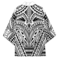 Polynesian Tattoo Inspired Cosplay Costume Kimono Tribal Warrior White LT05 - Polynesian Pride