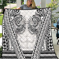 Polynesian Tattoo Inspired Cosplay Costume Quilt Tribal Warrior White - Polynesian Pride