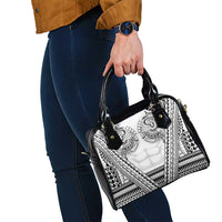 Polynesian Tattoo Inspired Cosplay Costume Shoulder Handbag Tribal Warrior White LT05 - Polynesian Pride