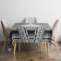 Polynesian Tattoo Inspired Cosplay Costume Tablecloth Tribal Warrior White - Polynesian Pride
