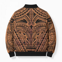 Polynesian Tattoo Inspired Cosplay Costume Bomber Puffer Jacket Tribal Warrior LT05 - Polynesian Pride