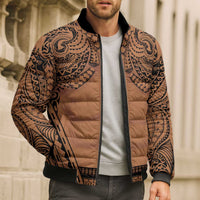 Polynesian Tattoo Inspired Cosplay Costume Bomber Puffer Jacket Tribal Warrior LT05 - Polynesian Pride