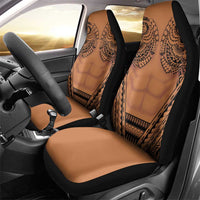 Polynesian Tattoo Inspired Cosplay Costume Car Seat Cover Tribal Warrior - Polynesian Pride