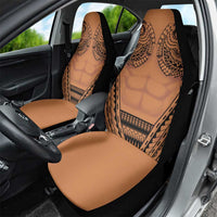 Polynesian Tattoo Inspired Cosplay Costume Car Seat Cover Tribal Warrior - Polynesian Pride